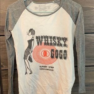 Graphic baseball tee